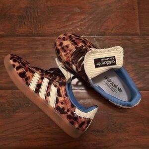 Adidas Leopard Print Sneakers